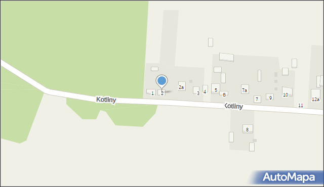 Kotliny, Kotliny, 2, mapa Kotliny