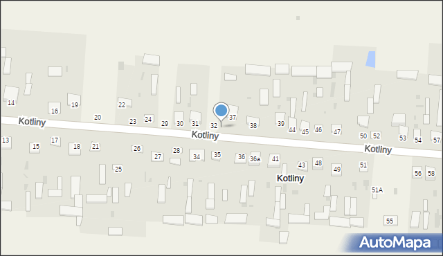 Kotliny, Kotliny, 33, mapa Kotliny