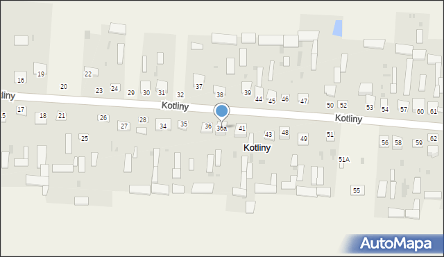 Kotliny, Kotliny, 36a, mapa Kotliny