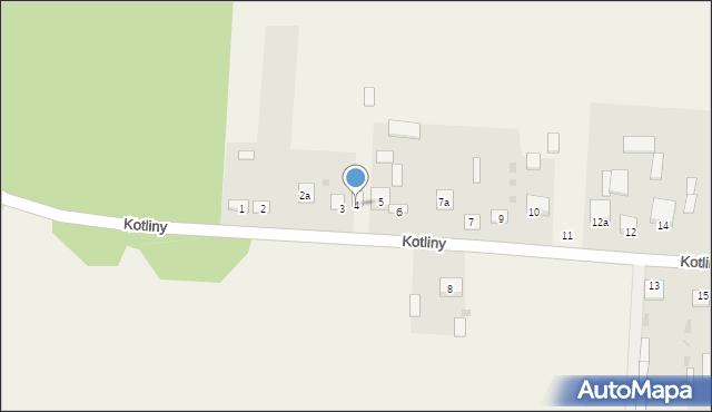 Kotliny, Kotliny, 4, mapa Kotliny