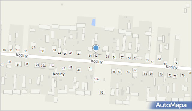 Kotliny, Kotliny, 52, mapa Kotliny