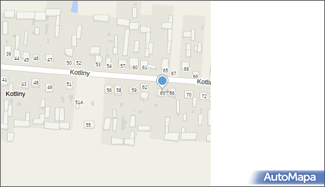 Kotliny, Kotliny, 63, mapa Kotliny