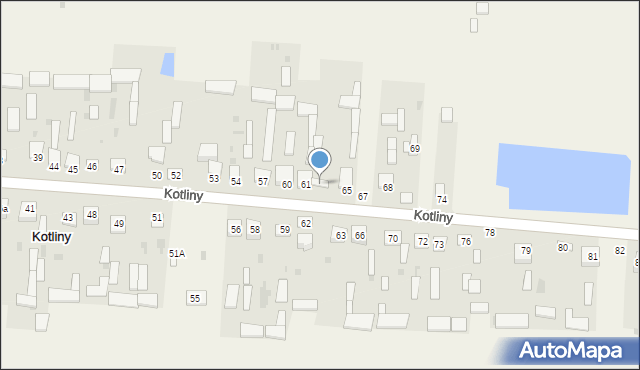 Kotliny, Kotliny, 64, mapa Kotliny