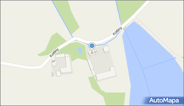 Kotliny, Kotliny, 21, mapa Kotliny
