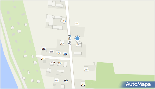 Kotliny, Kotliny, 26, mapa Kotliny