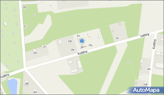 Kotliny, Kotliny, 29f, mapa Kotliny