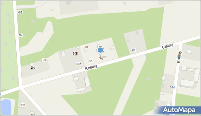 Kotliny, Kotliny, 29g, mapa Kotliny