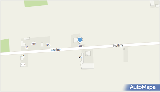 Kotliny, Kotliny, 46g, mapa Kotliny