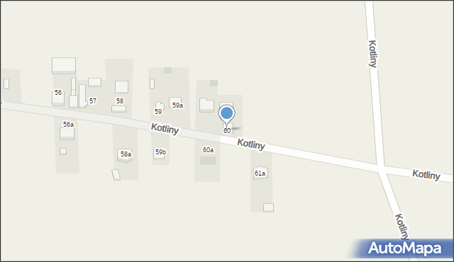 Kotliny, Kotliny, 60, mapa Kotliny