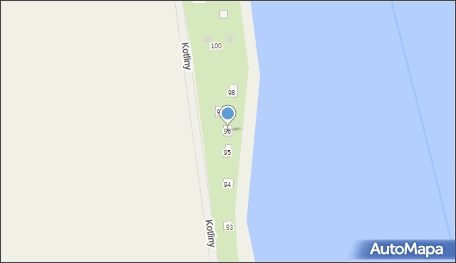 Kotliny, Kotliny, 96, mapa Kotliny