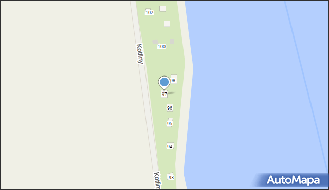 Kotliny, Kotliny, 97, mapa Kotliny