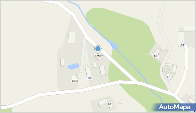 Kotliska, Kotliska, 105d, mapa Kotliska