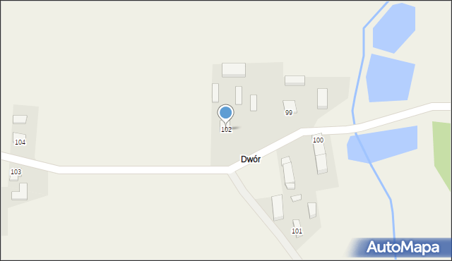 Kotłów, Kotłów, 102, mapa Kotłów