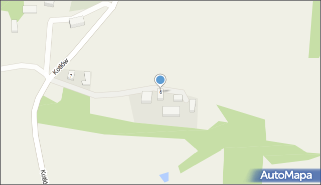 Kotłów, Kotłów, 6, mapa Kotłów