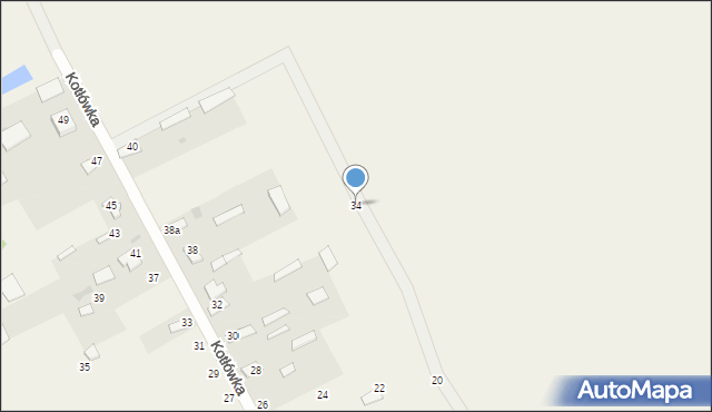 Kotłówka, Kotłówka, 34, mapa Kotłówka