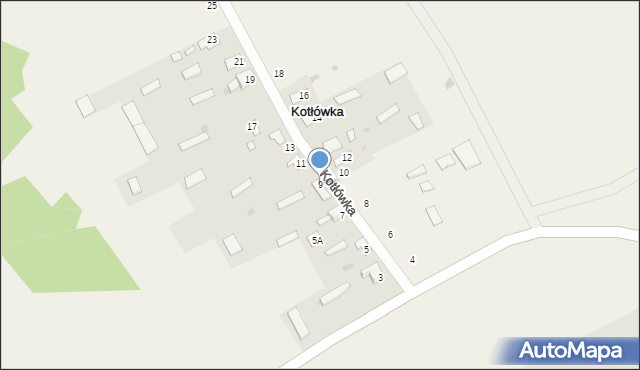 Kotłówka, Kotłówka, 9, mapa Kotłówka