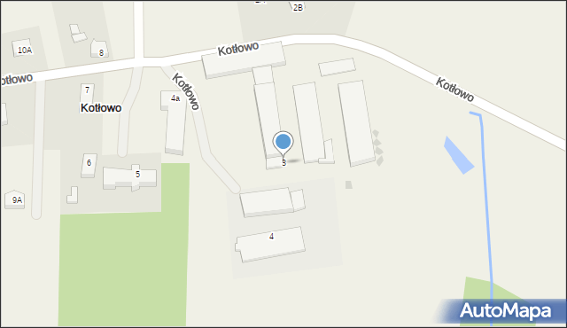 Kotłowo, Kotłowo, 3, mapa Kotłowo