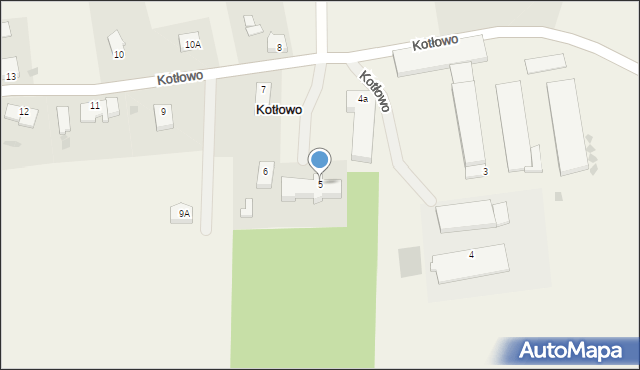 Kotłowo, Kotłowo, 5, mapa Kotłowo