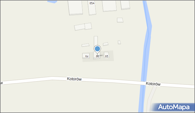 Kotorów, Kotorów, 66, mapa Kotorów