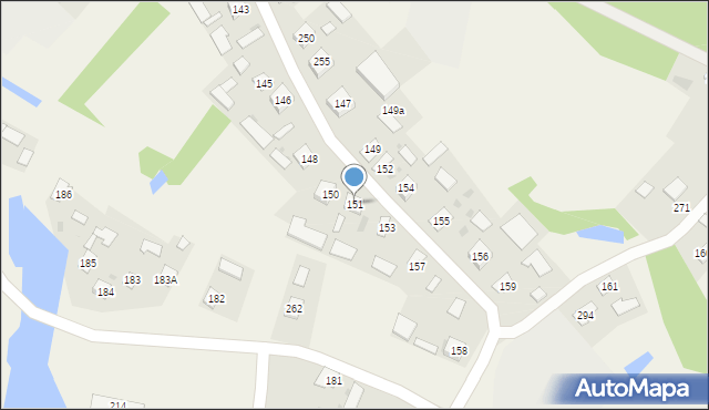 Kotowa Wola, Kotowa Wola, 151, mapa Kotowa Wola