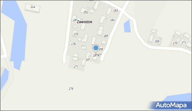 Kotowa Wola, Kotowa Wola, 167a, mapa Kotowa Wola