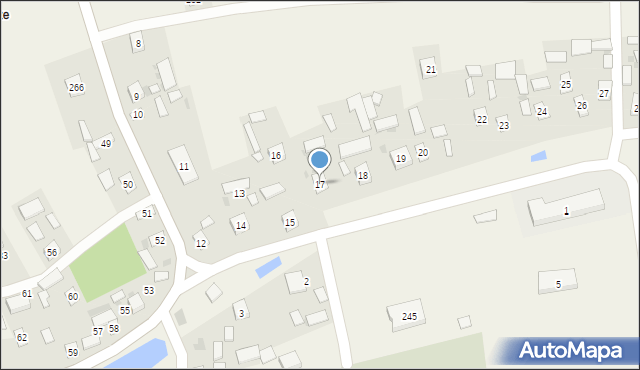 Kotowa Wola, Kotowa Wola, 17, mapa Kotowa Wola