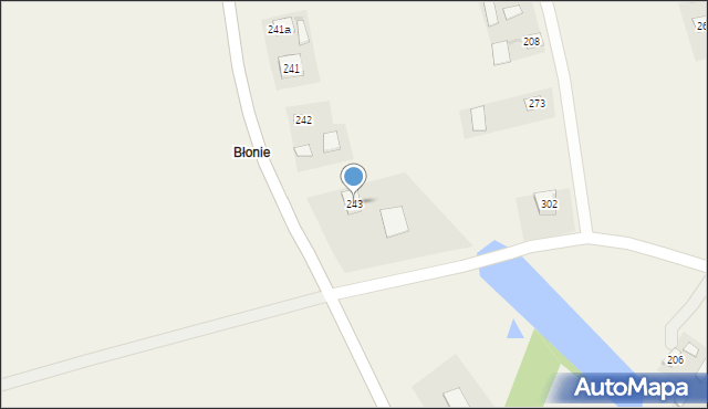 Kotowa Wola, Kotowa Wola, 243, mapa Kotowa Wola