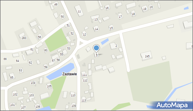 Kotowa Wola, Kotowa Wola, 3, mapa Kotowa Wola