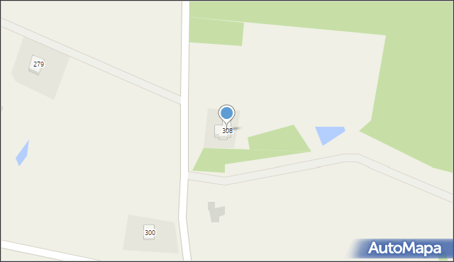 Kotowa Wola, Kotowa Wola, 308, mapa Kotowa Wola