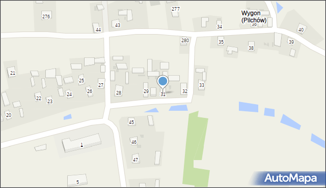 Kotowa Wola, Kotowa Wola, 31, mapa Kotowa Wola