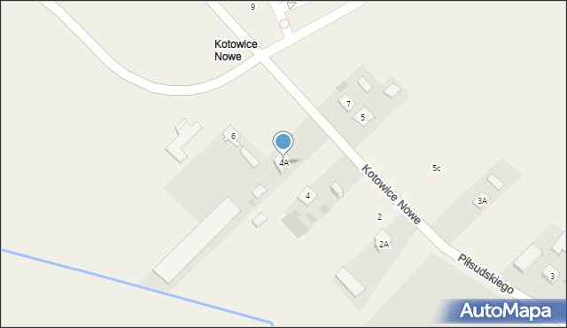 Kotowice, Kotowice, 4A, mapa Kotowice
