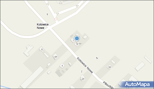 Kotowice, Kotowice, 5, mapa Kotowice