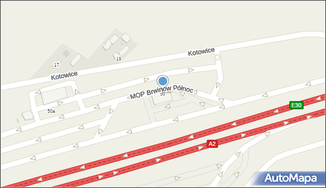 Kotowice, Kotowice, 50, mapa Kotowice