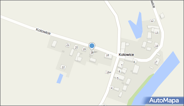 Kotowice, Kotowice, 18, mapa Kotowice