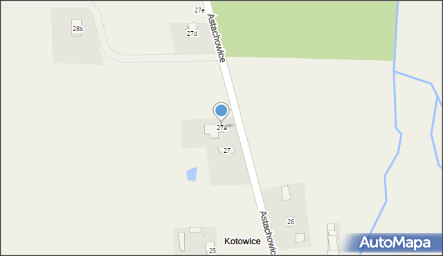 Kotowice, Kotowice, 27a, mapa Kotowice