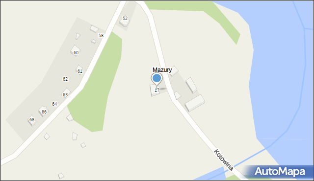 Kotowina, Kotowina, 17, mapa Kotowina