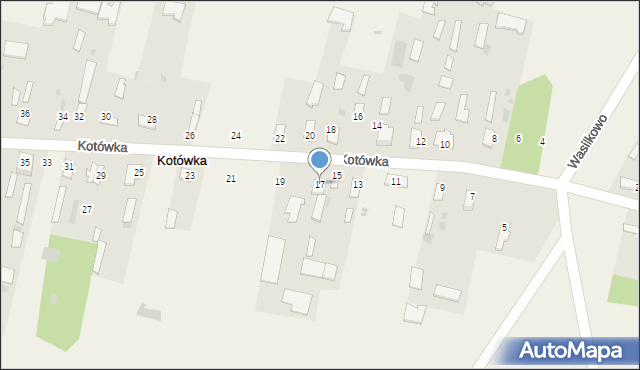 Kotówka, Kotówka, 17, mapa Kotówka
