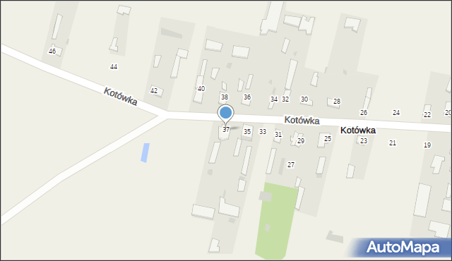 Kotówka, Kotówka, 37, mapa Kotówka