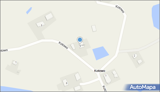 Kotowo, Kotowo, 3, mapa Kotowo