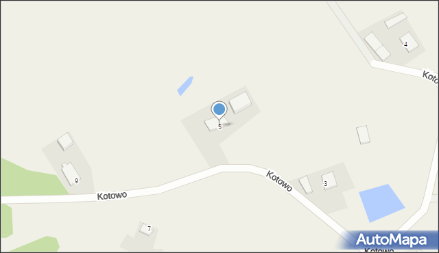 Kotowo, Kotowo, 5, mapa Kotowo