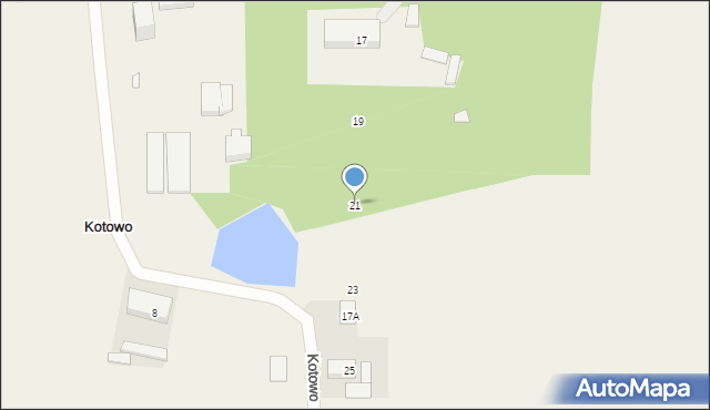 Kotowo, Kotowo, 21, mapa Kotowo