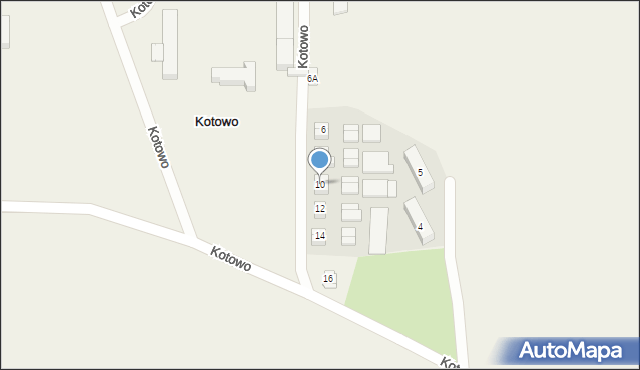 Kotowo, Kotowo, 10, mapa Kotowo
