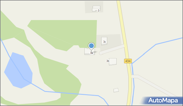Kotowo, Kotowo, 3a, mapa Kotowo