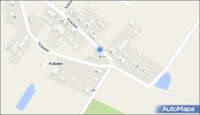 Kotowo, Kotowo, 30, mapa Kotowo