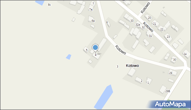 Kotowo, Kotowo, 4, mapa Kotowo