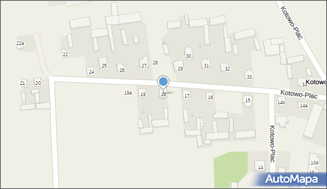 Kotowo-Plac, Kotowo-Plac, 18, mapa Kotowo-Plac