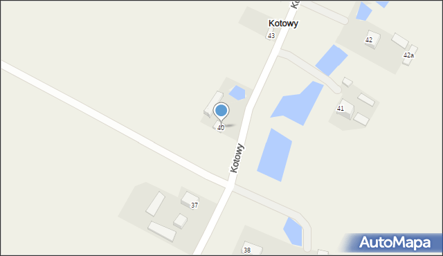 Kotowy, Kotowy, 40, mapa Kotowy