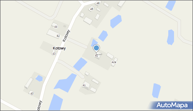 Kotowy, Kotowy, 42, mapa Kotowy