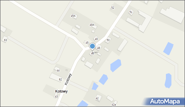 Kotowy, Kotowy, 46, mapa Kotowy