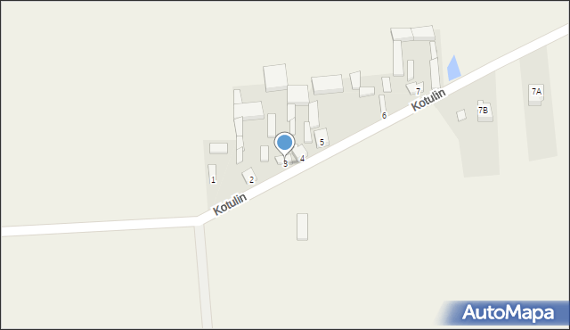 Kotulin, Kotulin, 3, mapa Kotulin